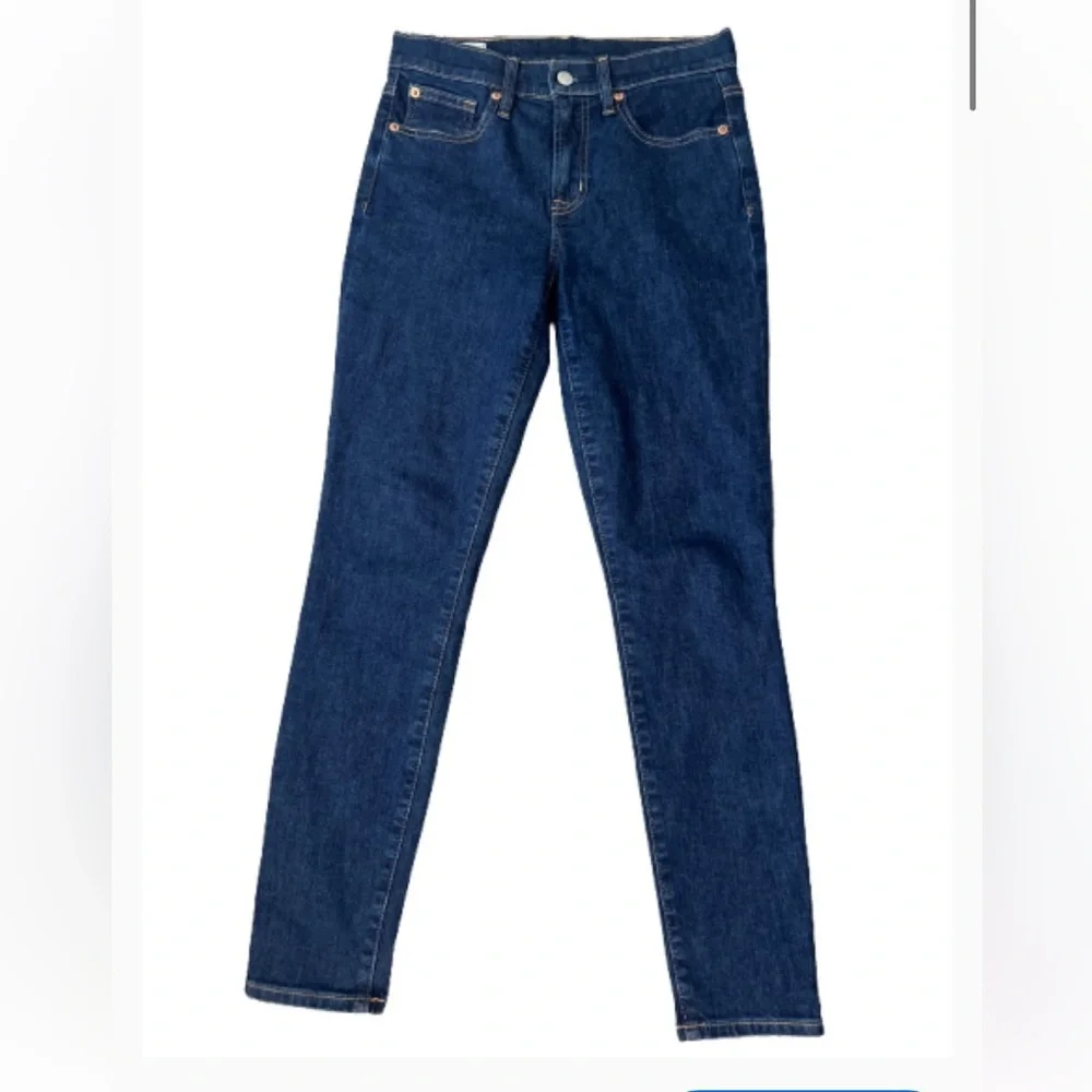 Gap Y2K Festival Ready Women’s Blue Indigo True Skinny Jeans - Picture 1 of 6